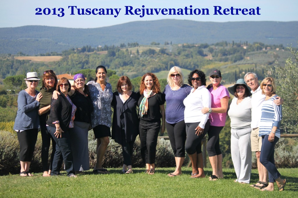 2013 Tuscany Retreat Group with Jayme Barrett