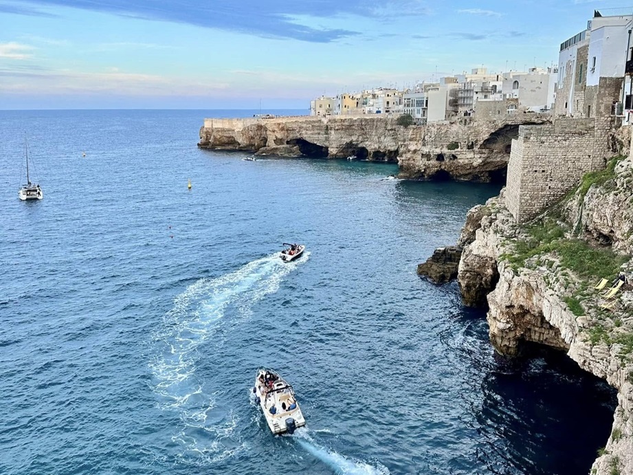 Polignano a Mare in Jayme Barrett's Puglia Retreat